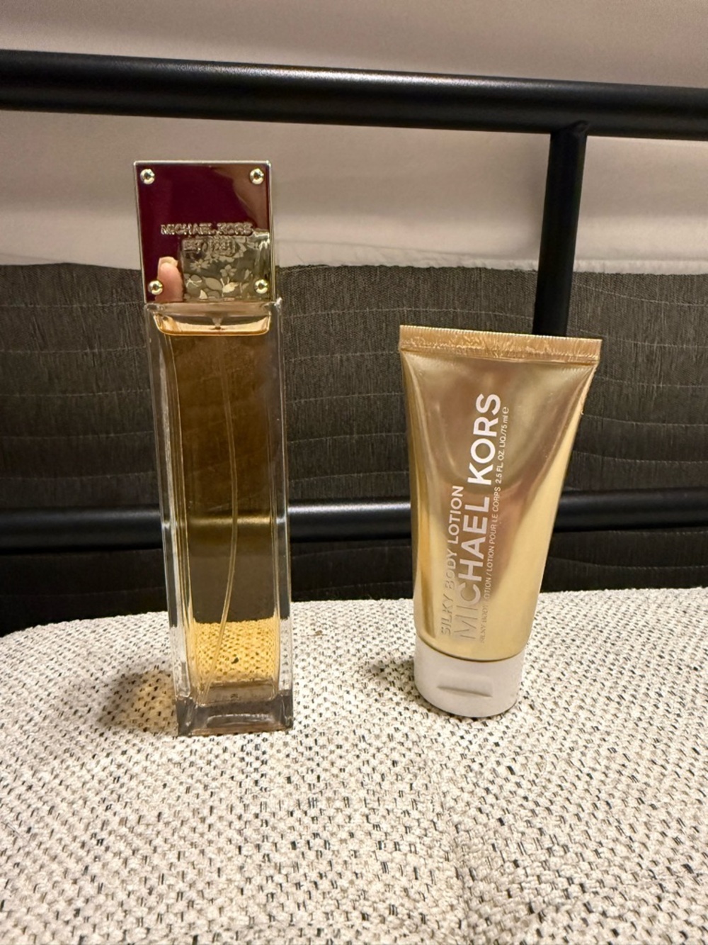 EUC Michael Kors Sexy Amber Perfume and Silky Body Lotion